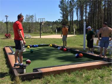 Snookball (Soccer Billiards) at The Great Escape Lakeside near Orlando, FL